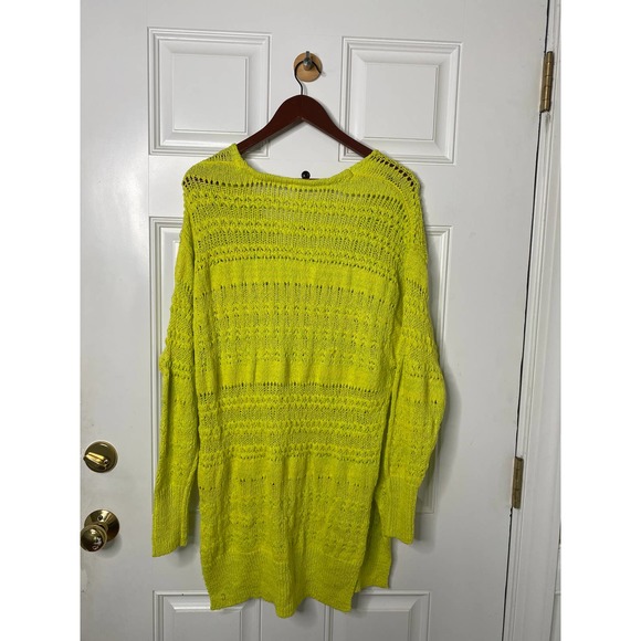 Free People Hot Tropics V-Neck Sweater NWOT Small - Picture 6 of 6